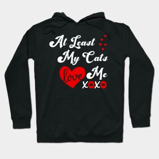 At Least My Cat Loves Me Hoodie